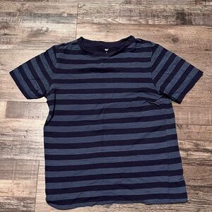 Dip Navy Striped Kids T-Shirt